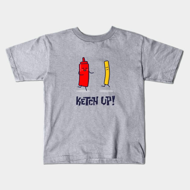 Ketch Up Kids T-Shirt by Abuewaida 